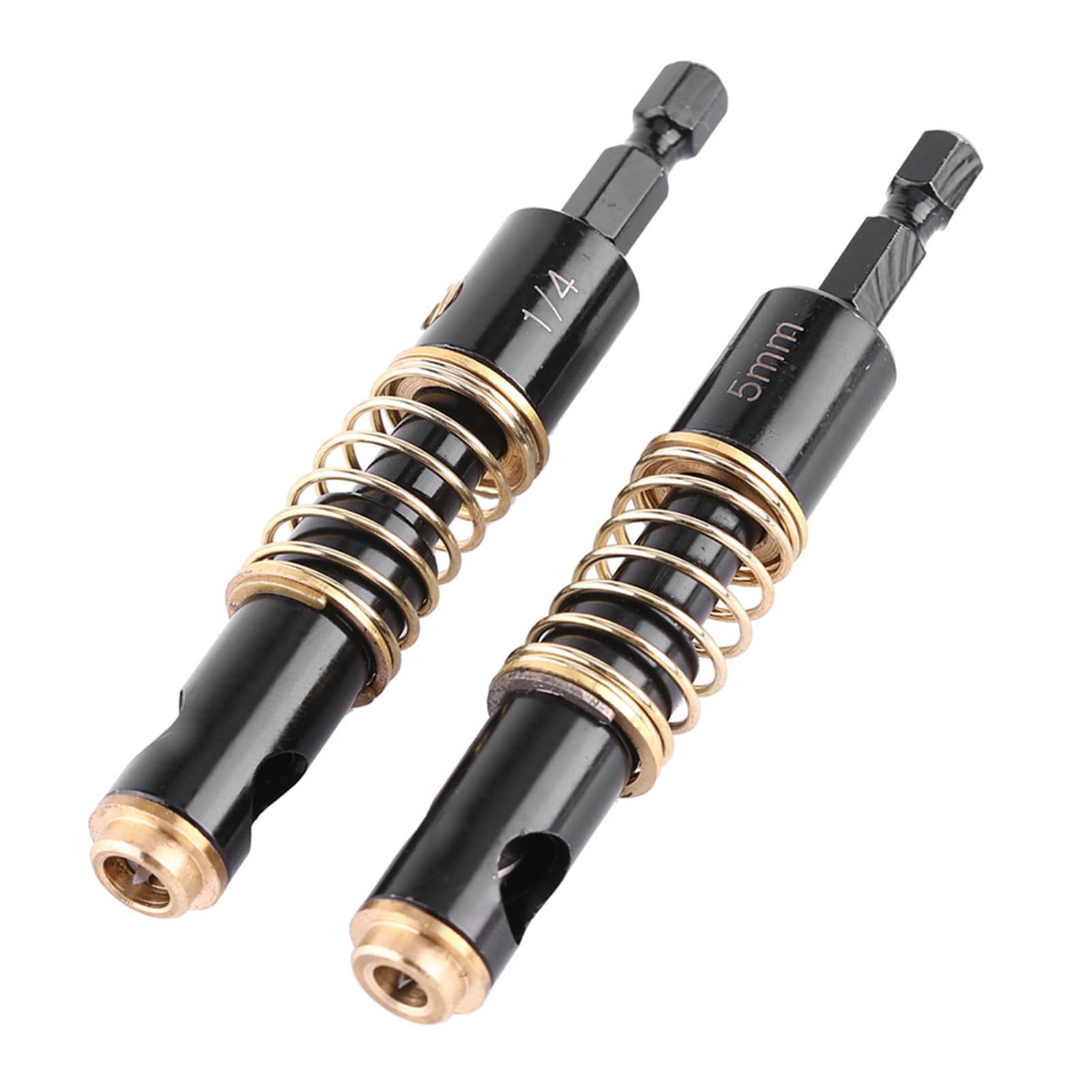 DIY Hinge Drill Bits, Hex-shank Drill Bits for Woodworking(5mm+1/4")