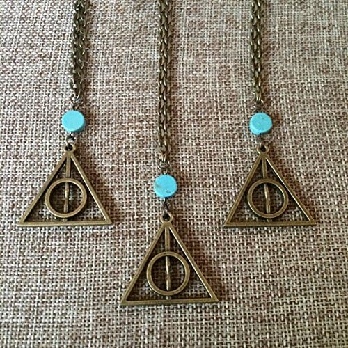Harry Potter Necklace with Turquoise