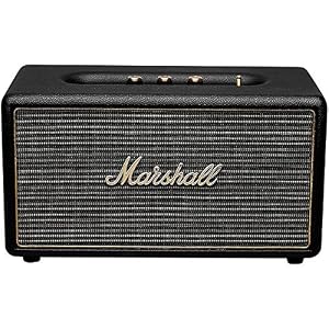 Image of Marshall Stanmore Wireless Bluetooth Stereo Speaker System - Black (Renewed)