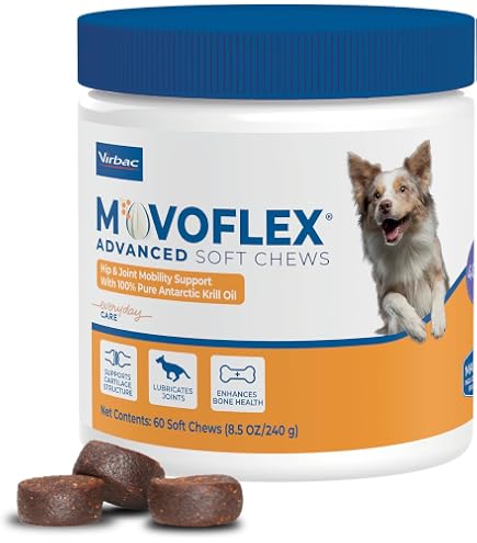 Virbac URSOLYX Weiche Kauartikel Für Hunde – Unterstützung Der Muskelgesundheit, Speckgeschmack