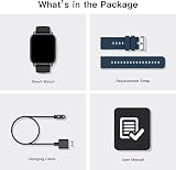Popglory Smart Watch 1.85” AI Voice Calls 2 Straps 100+ Sports IP67 view 9
