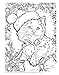 Cute Christmas Holiday Coloring Book (Design Originals) 32 Kittens, Puppies, and Other Critters in One-Side-Only Designs on High-Quality Extra-Thick Perforated Pages with Inspiring Christmas Quotes