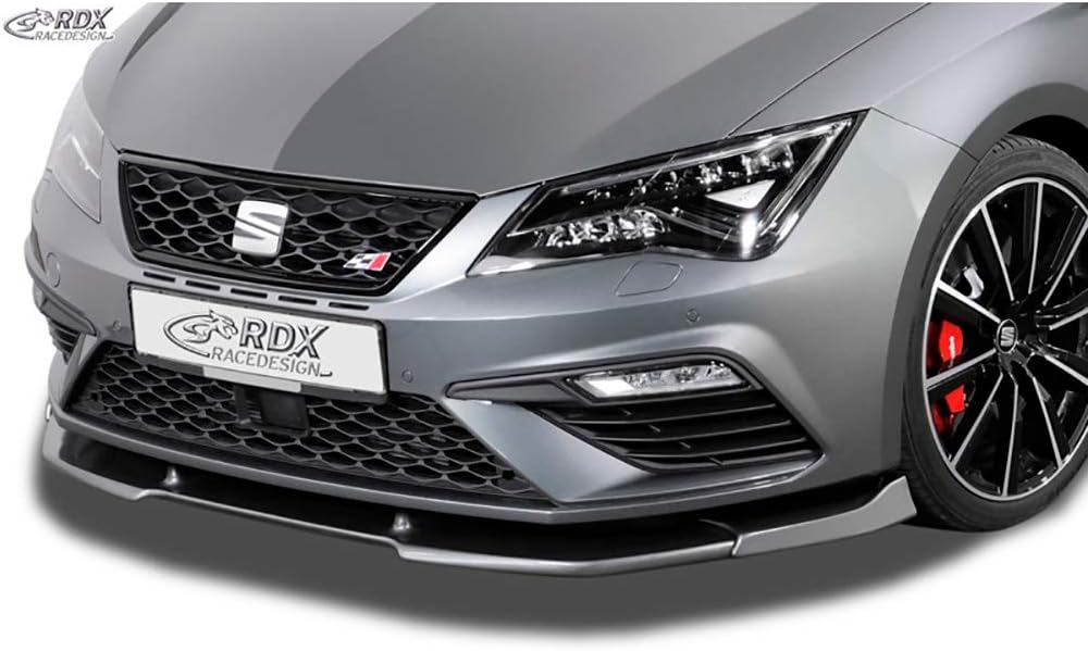 Amazon Com Rdx Rdfavx Front Spoiler Vario X Leon 5f Fr Cupra Cupra 300 Facelift 17 Incl Sc St Front Lip Splitter Automotive