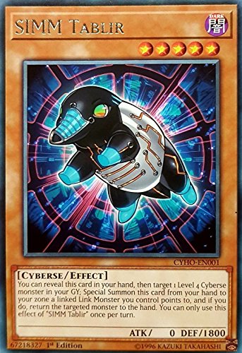 Yu-Gi-Oh! - SIMM Tablir - CYHO-EN001 - Rare - 1st Edition - Cybernetic Horizon