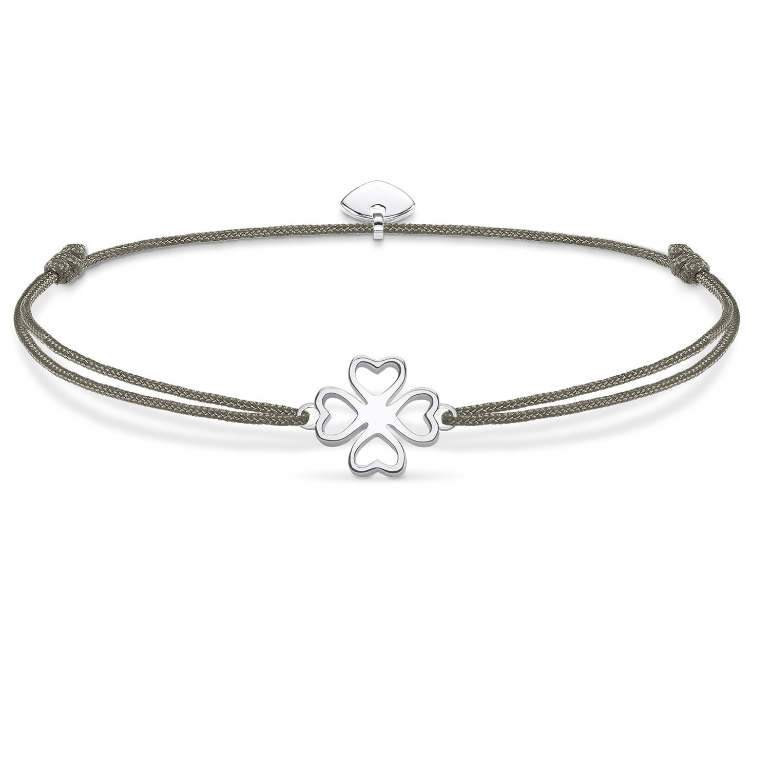 Thomas Sabo Women Bracelet Little Secret Cloverleaf 925 Sterling Silver LS017-173-5-L20v — image 1