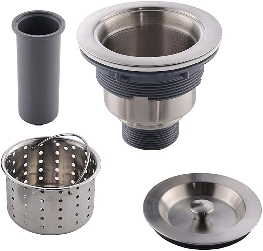 Appaso 3 5 Inches Kitchen Sink Drain Strainer With Removable Deep
