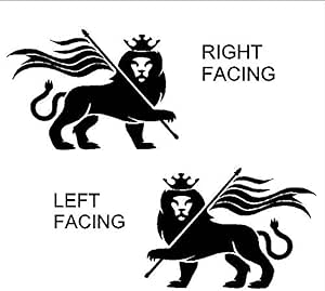 Dormitorio extraíble decoración de la pared pegatinas Rasta León