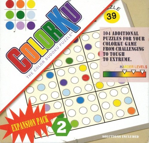ColorKu Expansion Pack Harder Levels