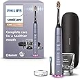 Philips Sonicare DiamondClean Smart 9300 Electric Toothbrush, Sonic Toothbrush with App, Pressure Sensor, Brush Head Detection, 4 Brushing Modes and 3 Intensity Levels, Grey, Model HX9903/45
