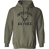 zerogravitee US Air Force Wings Adult Hooded Sweatshirt
