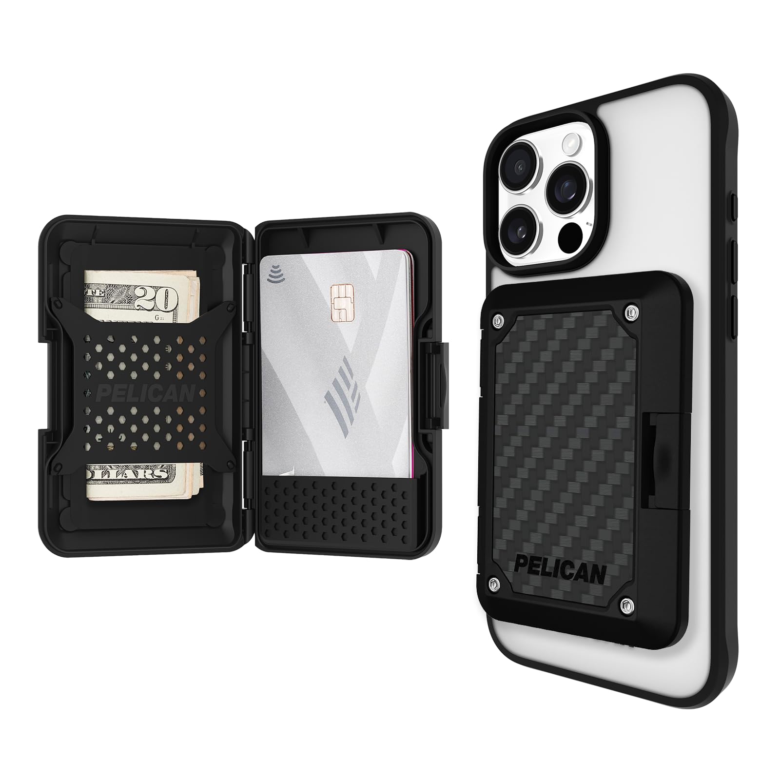 Pelican iPhone MagSafe Wallet with RFID Blocking