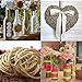 328 Feet Natural Jute Twine, Jmkcoz Arts Crafts Twine Industrial Packing Materials Durable Natural Twine DIY Gift Decoration Gardening Application Jute Rope 100 M