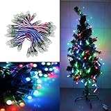 50pcs DC5V 12mm Diffused Digital RGB LED Pixels Lights WS2811 Addressable Color