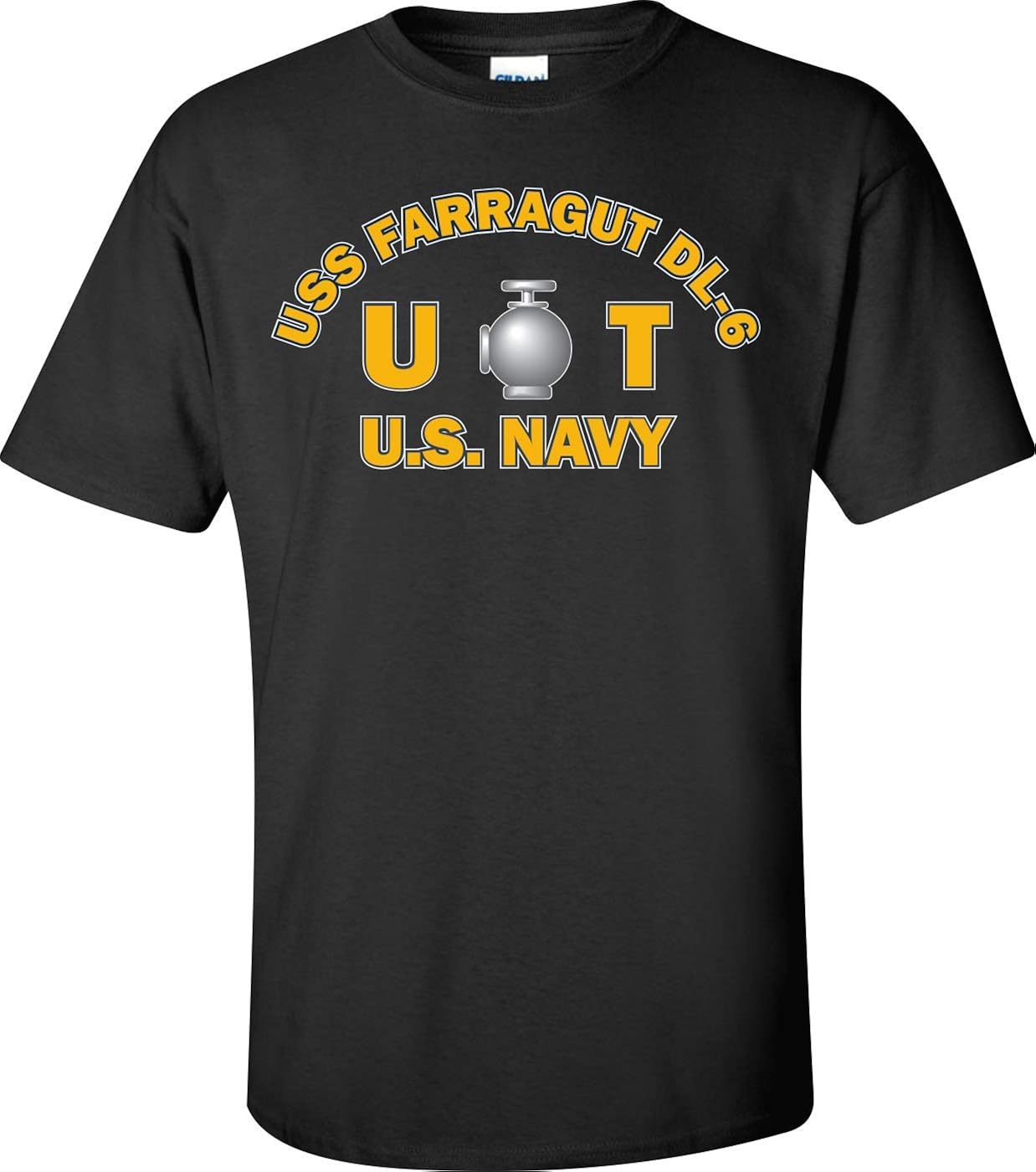 USS Farragut DL6 Rate UT Utilitiesman TShirt