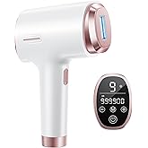 Ubroo IPL Laser Hair Removal Device, 21J Energy, 96% Hair Reduction, 41°F Ice Cooling for Women & Men, Face Bikini Underarm, 
