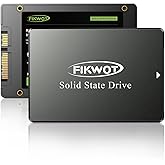 Fikwot FS810 128GB SSD, 2.5" SSD SATA III 6Gb/s, Solid State Drives, Up to 560MB/s, 3D NAND TLC Flash, Internal SSD for Desktops and Laptops(Black)
