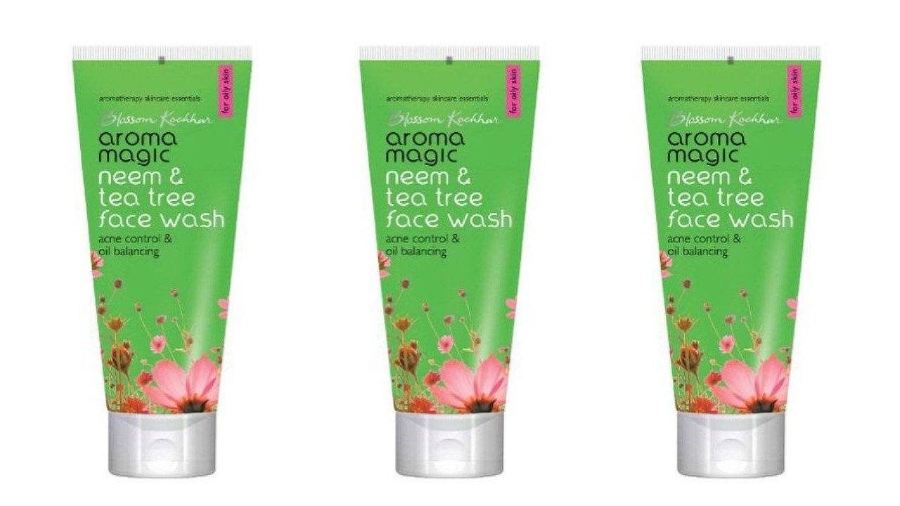 aroma magic neem and tea tree face wash 200ml