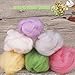 SOLEDI Wool Roving Yarn Roving Wool Top for Needle Felting (3g 45 Colors)