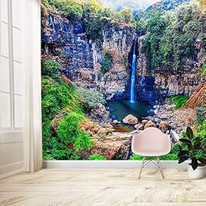 Wall Murals for Bedroom Waterfall Large Removable Wallpaper Peel and Stick Wall Stickers - 66x96 inches
