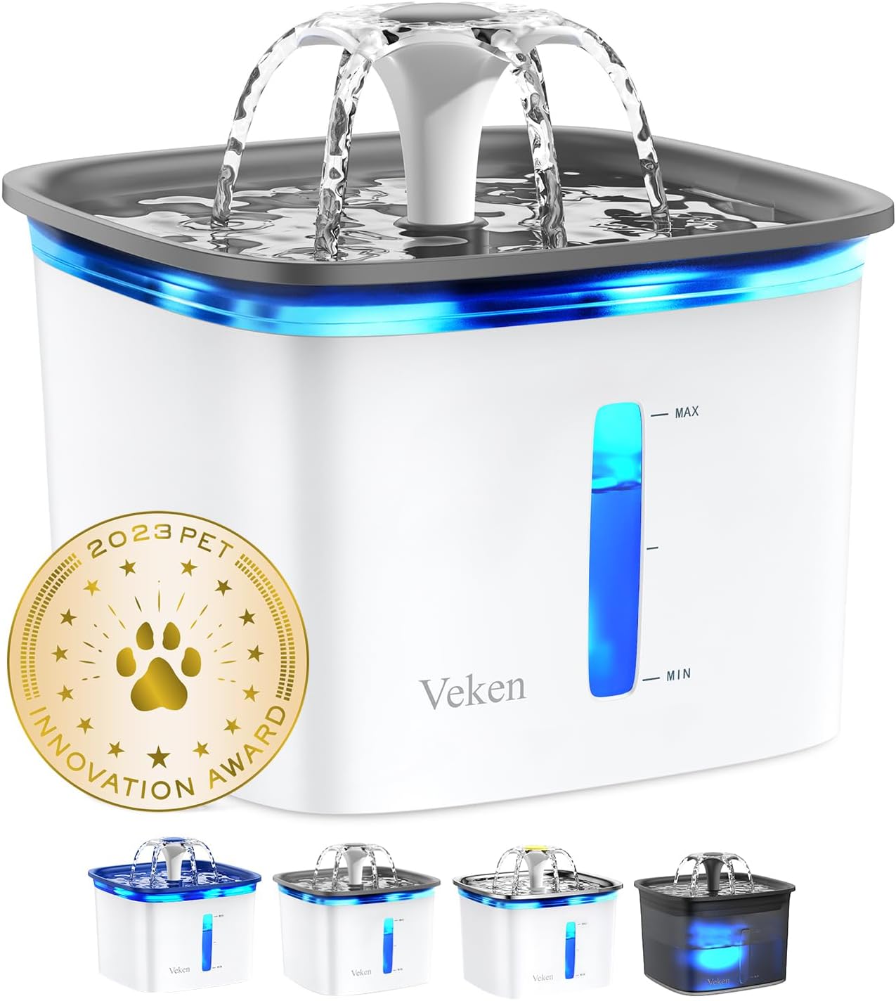 Veken 95oz pet water fountain
