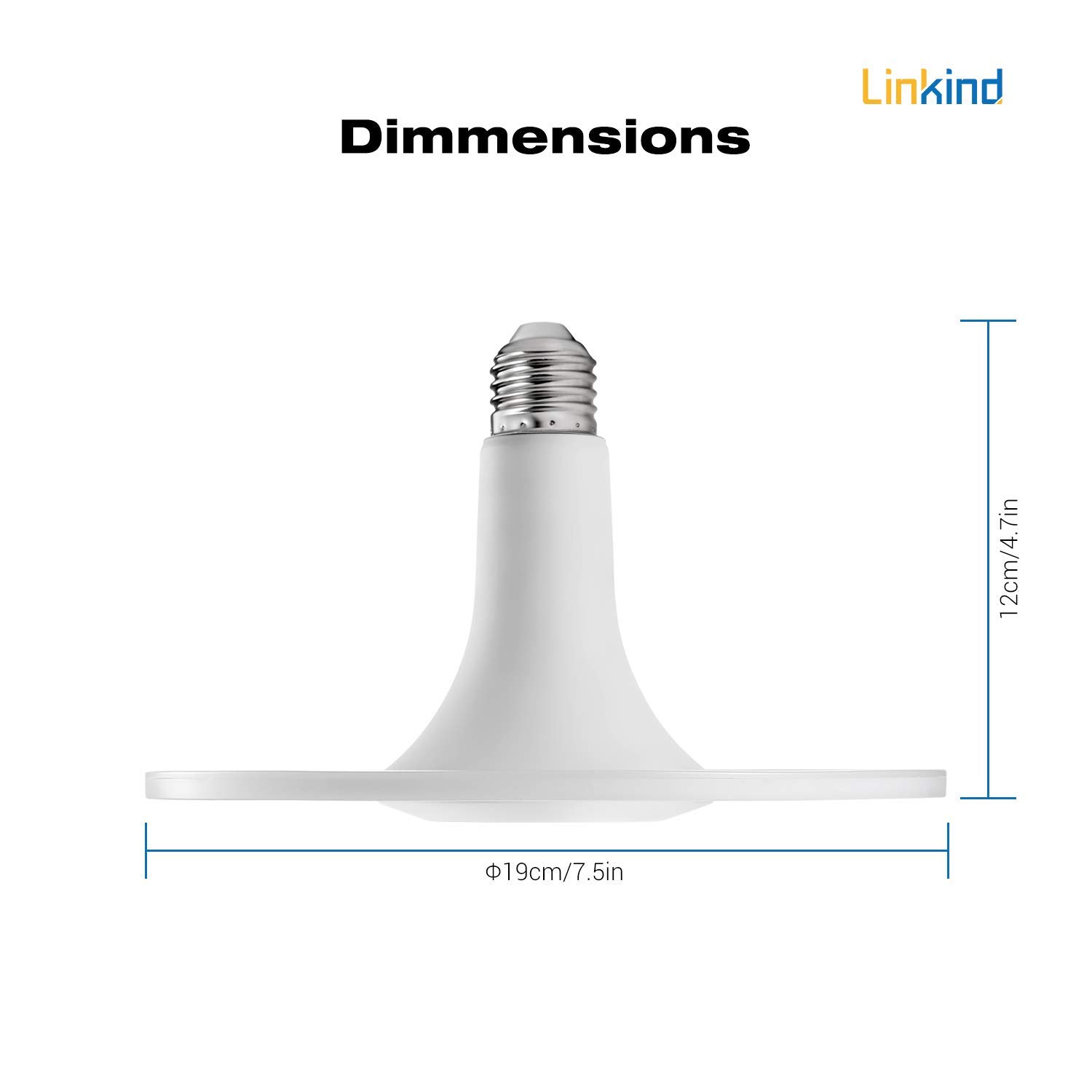 Nebula LED Lamp, Ceiling Pendant Light, Linkind E26 Hanging Lighting, 11W 1100lm 2700K Warm White Chandelier Bulb for Kitchen, Dining Room, Living Room, Bed Room.