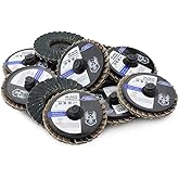 BHA 2 Inch Mini Flap Discs, Zirconia, Quick Change - 36 Grit - 10 Pack | Zirconia quick-change mini flap disc for die grinders. Blends welds, deburs &amp; grinds tight corners on all metals &amp; alloys.