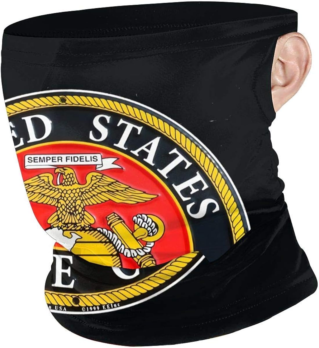 USMC Semper Fidelis Patriotic Earmount Bandanas Windshield For Dust