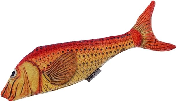 Amazon ペット おもちゃ 可愛い 魚形 ぬいぐるみ 咀嚼 おもちゃ 面白い 全5色選べる オレンジ Fenteer 噛むおもちゃ 通販