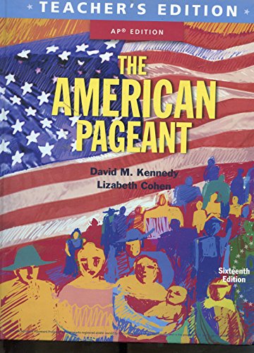 The American Pageant 16th Edition - AP Edition ... 1305268458 Book Cover