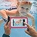 Tilaprecape 100% Waterproof Case With Sensitive PVC Touch Screen, Pink CellPhone Dry Bag Pouch With Super Sealability Technology For Cellphone Up To 6.5 Inches Diagonal