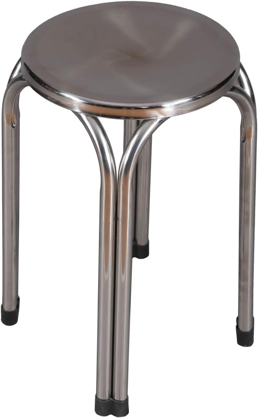 Lakdi Barstool Silver