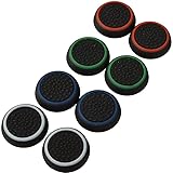 4 Pair / 8 Pcs Replacement Silicone Thumb Grip