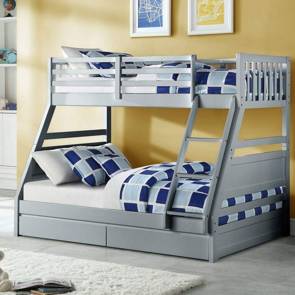 Ollie Triple Bunk Bed by Flair Furnishings
