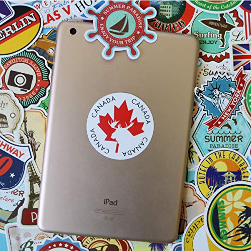 2 Waterproof+Stickers+National+Skateboard+Suitcase