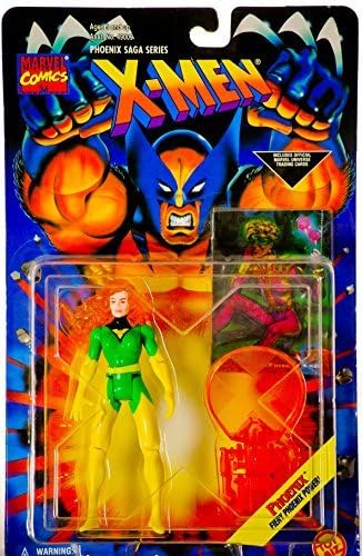1995 - Toy Biz / Marvel Comics - Phoenix Saga Series: X-Men - Phoenix Action Figure - 5 Inch - Fiery Phoenix Power -