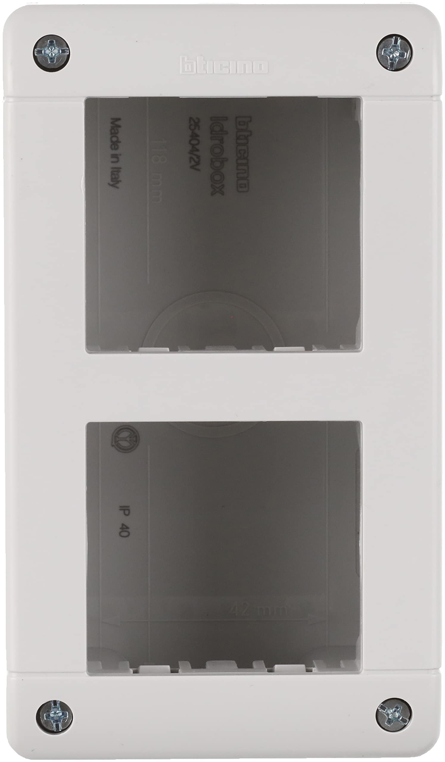 BTicino idrobox Case For Magic and Tekne 2 + 2 MODULES, IP40