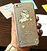 iPhone 6 Plus/iPhone 6S Plus Case,Blingy's Shiny Glitter Bling Bling Sparkling Transparent Animal Style TPU Clear Soft Case for iPhone 6 Plus/6S Plus (Unicorn with Stars)