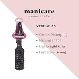 Manicare Vent Hairbrush for Blow Drying and Styling - Ball Tipped Bristles view 2