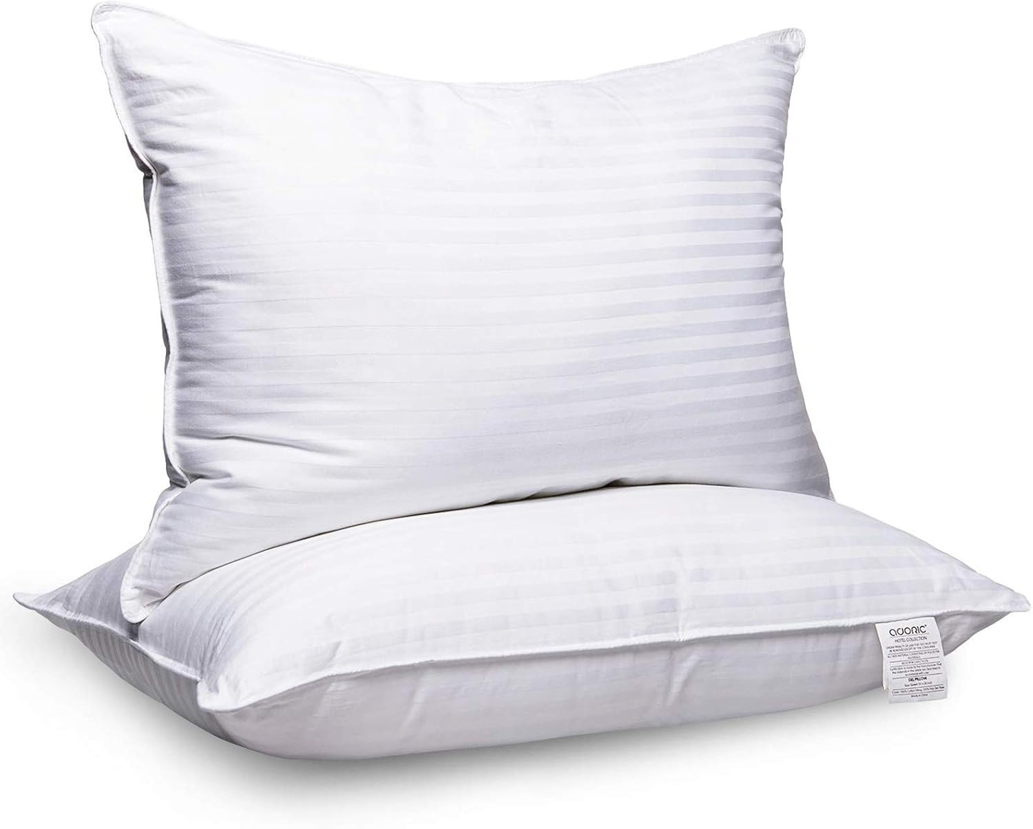 Adoric Pillows for Sleeping, 2 Pack Standard Premium Hotel Bed Pillows, Breathable