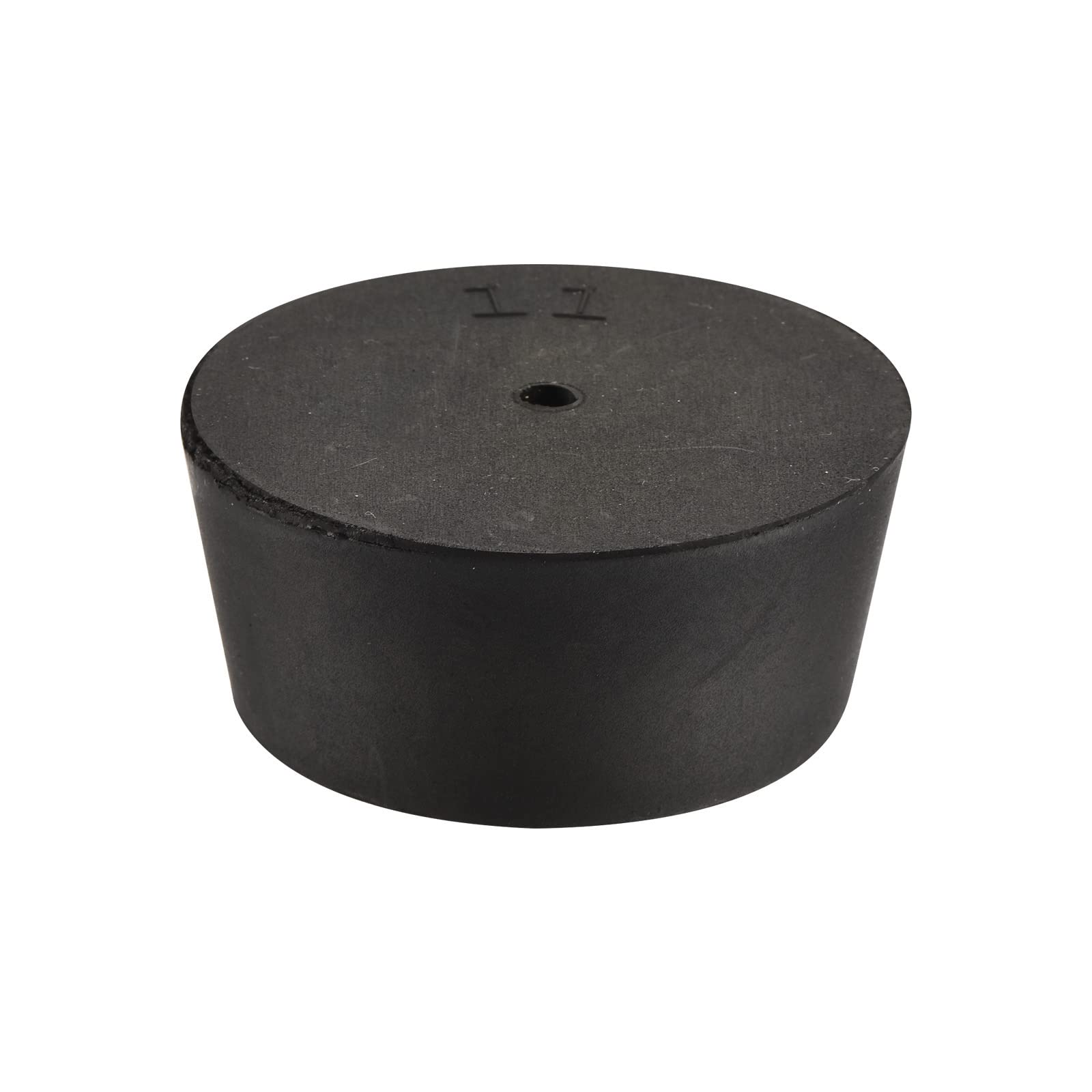 YOKIVE Rubber Stoppers with Hole, Tapered Plugs with High-temperature Resistance | Protect Hole, Great for Lab Industry (Black, 48mm to 56mm) — image 1