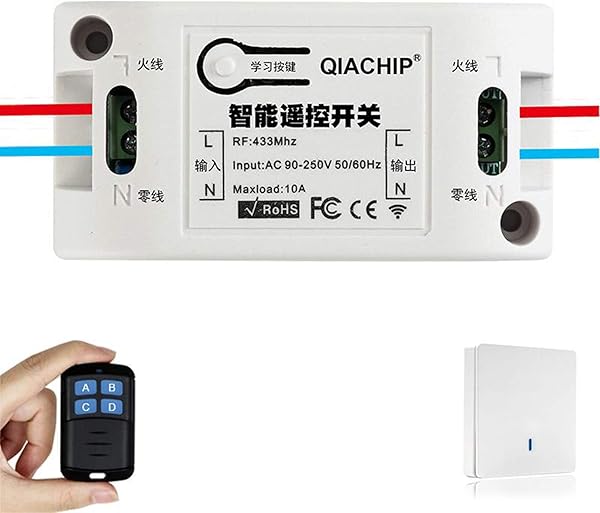 Prettyia Home Smart Switch Timer Mdulo de Interruptor Remoto de La APLICACIN Inalmbrica para Alexa