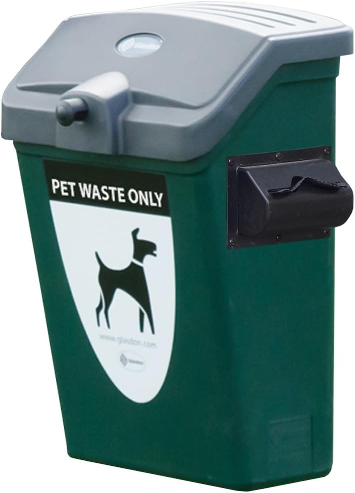 dog poop bag garbage can