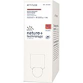 ATTITUDE Liquid Laundry Detergent Refill, EWG Verified, HE Compatible, Plant-Based & Vegan, Natural Laundry Soap, Summer Berries Scent, 160 Loads, 135.26 Fl Oz