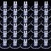 SLSON 30 Pack Aquarium Suction Cup Clips Airline Tube Holders Clamps Fish Tank Hose Holder Clips for 3/16 Air Line Tubing