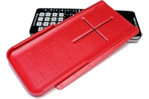 EZ Graphing Red Hard Slide Cover for TI 84 Plus CE (See Description for Details)