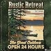 2017 Rustic Retreat Wall Calendar by