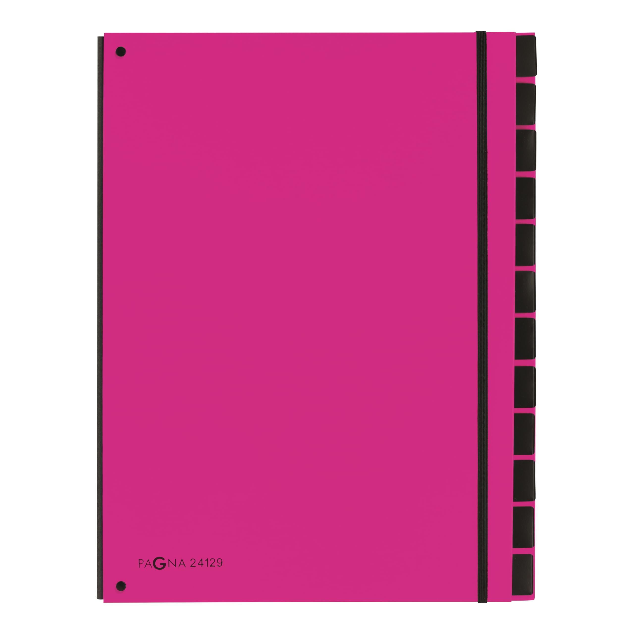 Pagna Desk Organiser 12 Sections Dark Pink