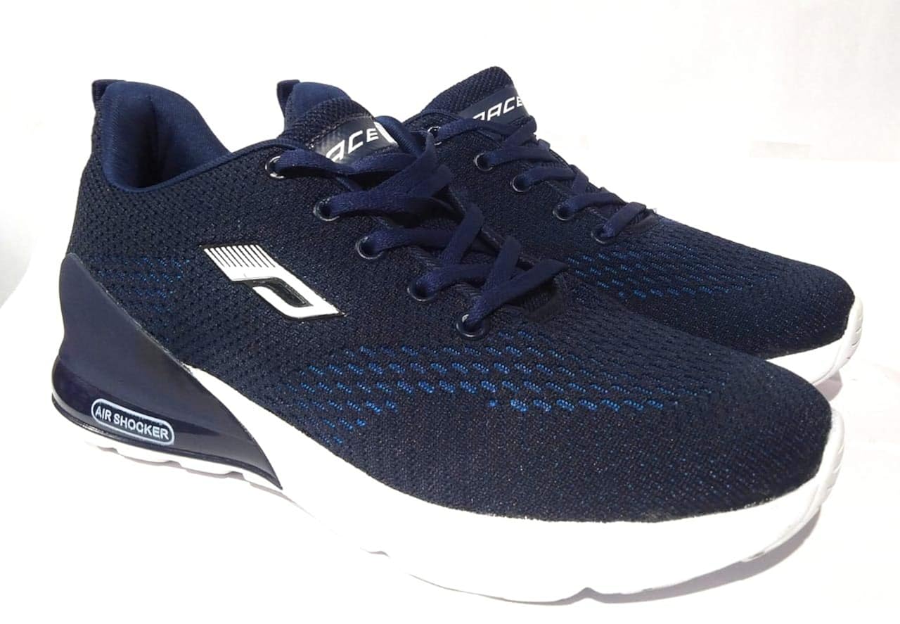 Buy Lakhani Vardaan Pace Men's Sports Shoes (Navy, Numeric_10) at Amazon.in