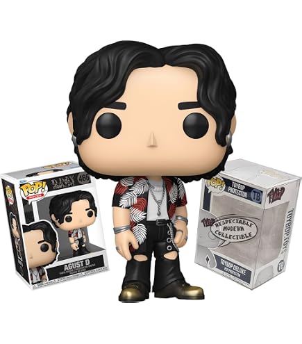 Funko Pop! Rocks – Suga De BTS – Figura De Vinilo De 9.5 Cm – Exclusiva Y Oficial – Ideal Para Coleccionistas