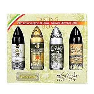 Natives Olivenöl extra aus Ligurien Probierset 4x 100 ml